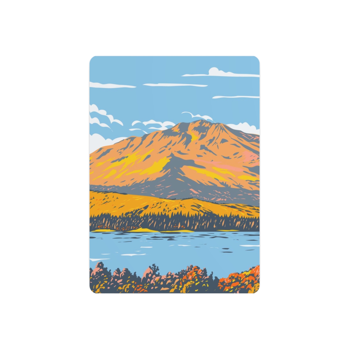 Fallen Leaf Lake Lake Tahoe Metal Print - Image 7