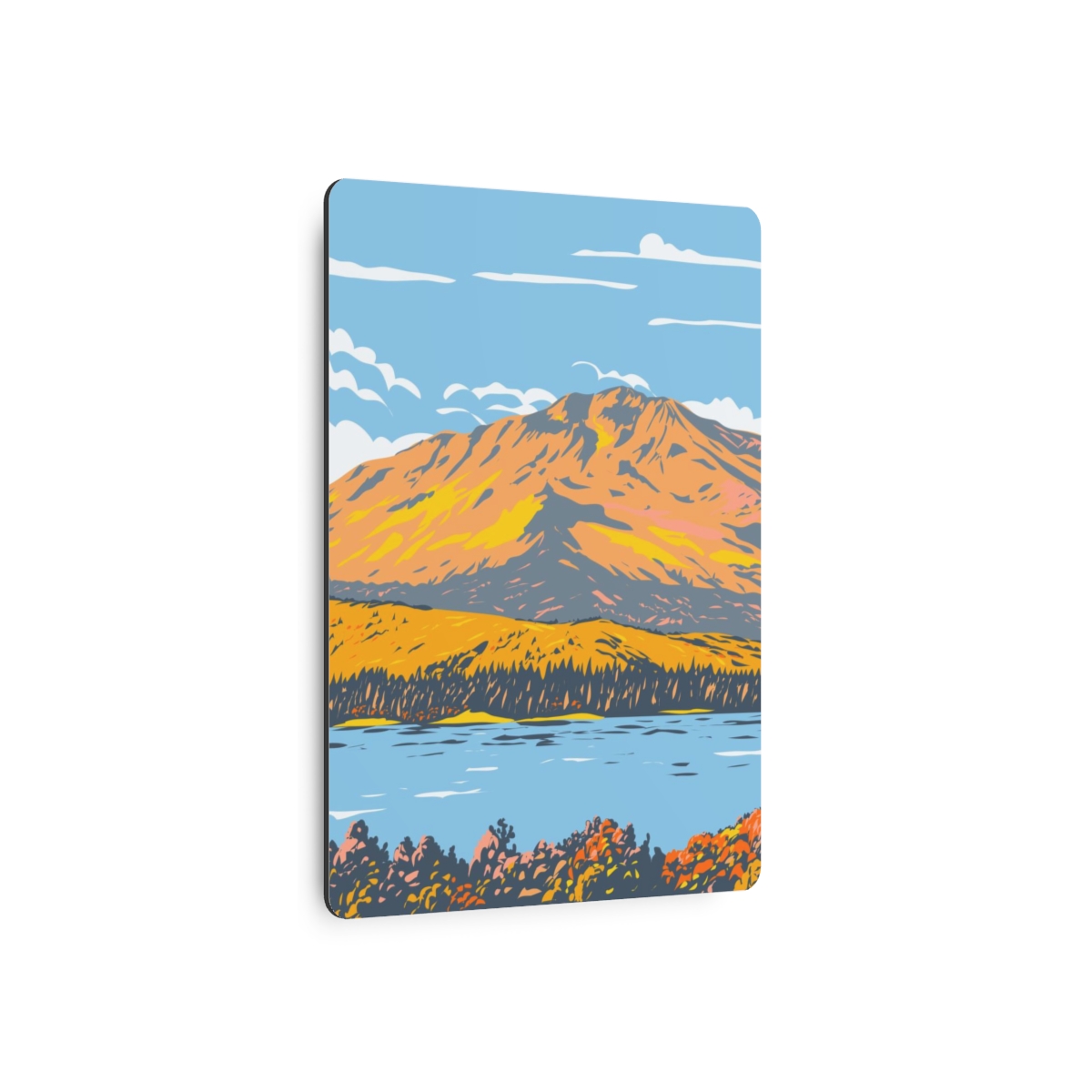 Fallen Leaf Lake Lake Tahoe Metal Print - Image 9