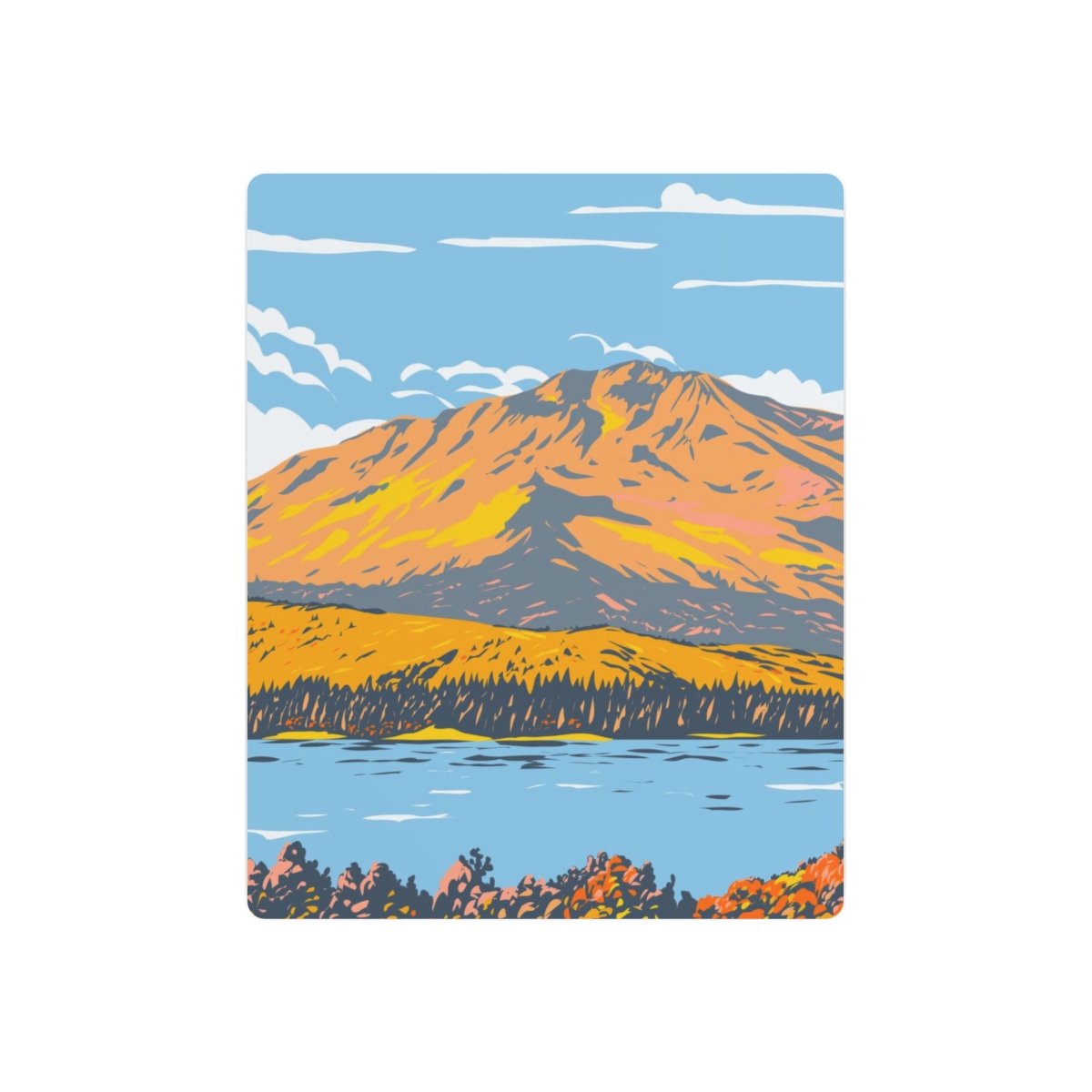 Fallen Leaf Lake Lake Tahoe Metal Print - Image 13