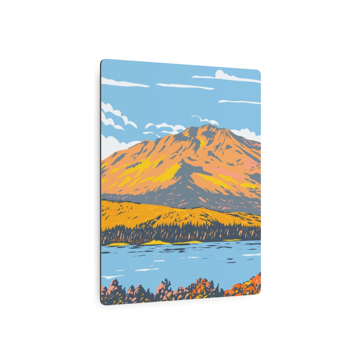 Fallen Leaf Lake Lake Tahoe Metal Print - Image 15