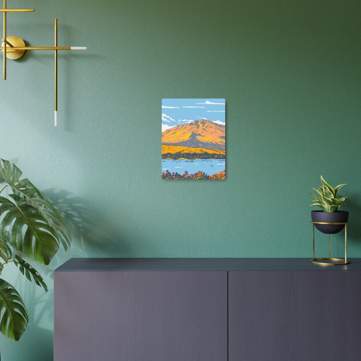 Fallen Leaf Lake Lake Tahoe Metal Print - Image 24