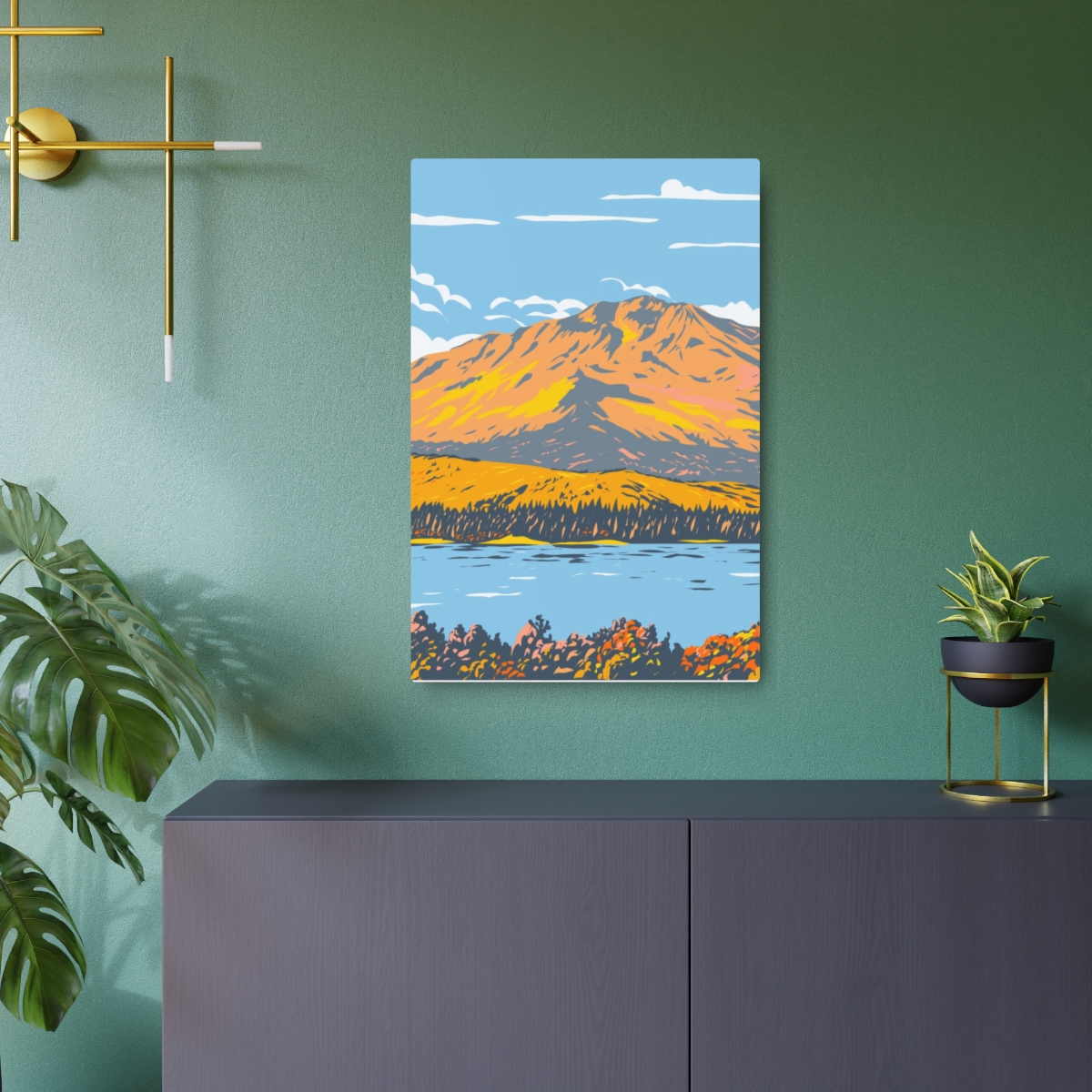 Fallen Leaf Lake Lake Tahoe Metal Print - Image 36