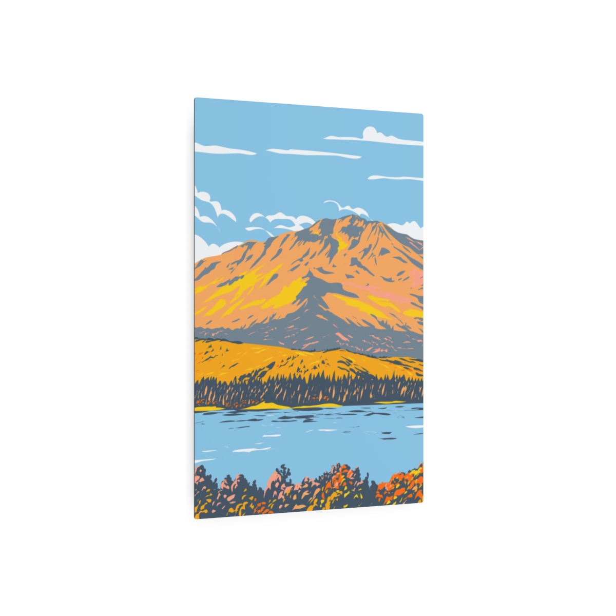 Fallen Leaf Lake Lake Tahoe Metal Print - Image 4