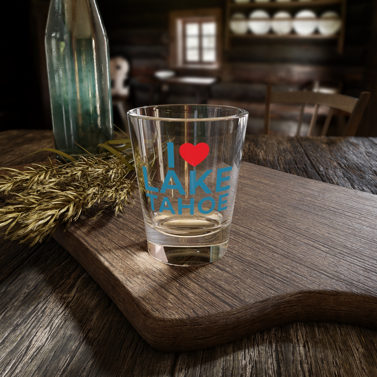 I Love Lake Tahoe Shot Glass - Image 6