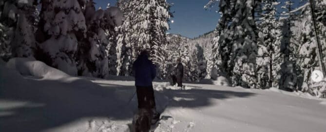 Lake Tahoe Moonlight Snowshoe Tour