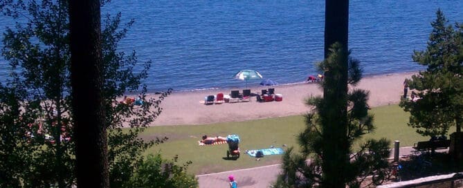 Lake Tahoe Beach Guide Commons Beach