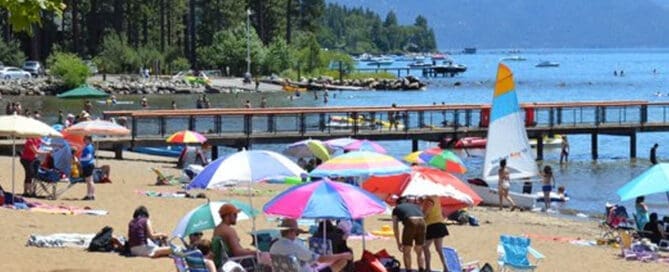 Lake Tahoe Beach Guide Location Kings Beach