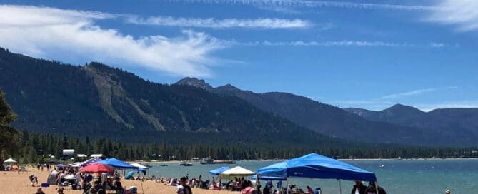 Lake Tahoe Beach Guide Location Nevada