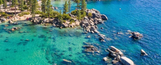 Lake Tahoe Beach Guide Location Sand Harbor