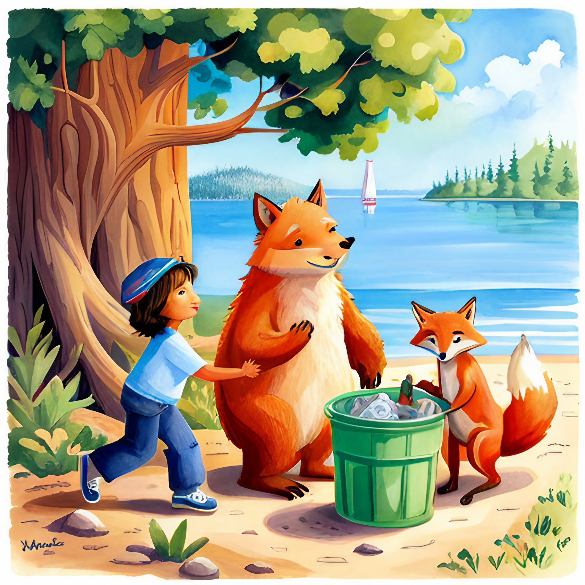 Lake Tahoe Tales : A Lake Tahoe Children's Story