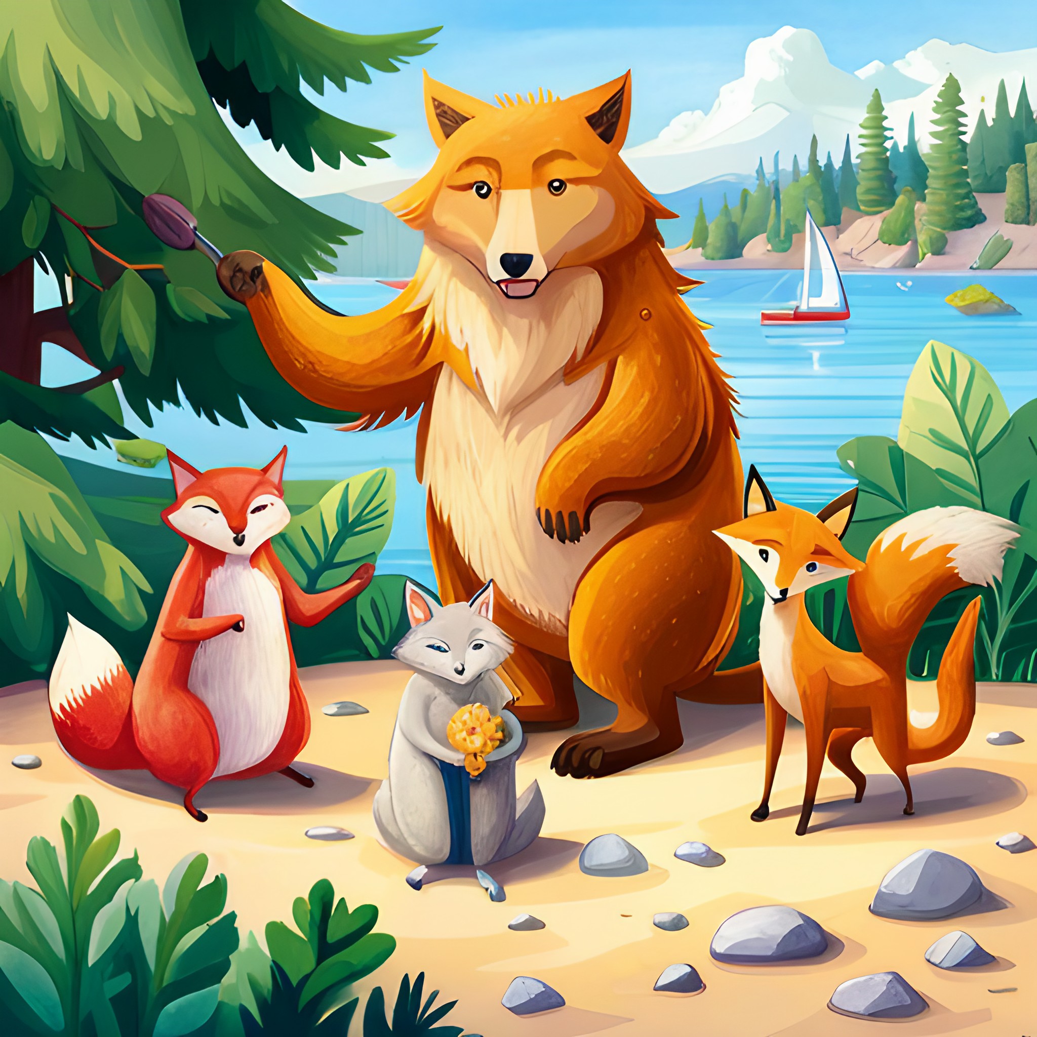 Lake Tahoe Tales : A Lake Tahoe Children's Story