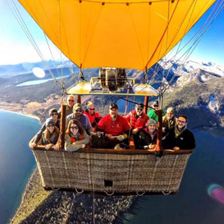 Lake Tahoe Bucket List - Hot Air Balloon Ride