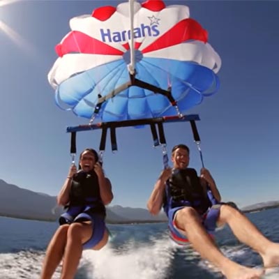 Travel Tahoe - Top Summer Activities - Parasailing